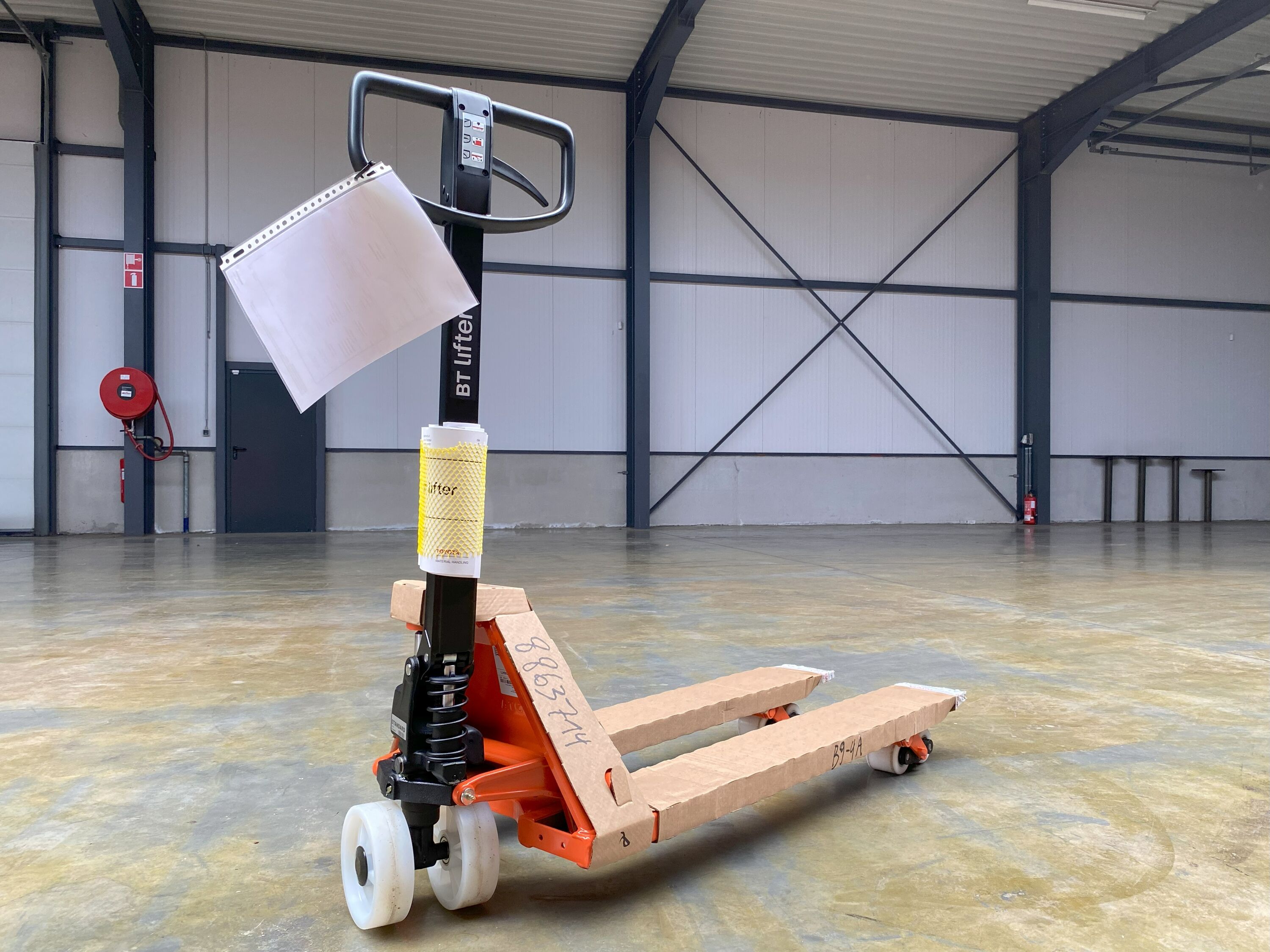 Kit Completo Ruote Di Carico Cric Pallet Ricambio BT L 2000-U - Foto 5